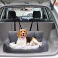 thumbnail image 2 of Asiento de Coche para Perros Nido de Gato Antideslizante con Cojín Engrosado/lavable/cómodo/asiento de Coche Elevador para Perros Cama de Viaje para P, 2 of 9