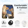 thumbnail image 5 of Xecao Cows Cattles for Men's Swimming Trunks Swim Trunks Quick Dry Swim Shorts with Mesh Lining Funny Swimwear Bathing Suits, 5 of 9