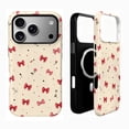 thumbnail image 1 of SKLYDDI Étui à Pois Esthétique Mignon pour iPhone 16 Pro, Compatible avec MagSafe, 1 of 7