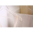 thumbnail image 5 of YBM Home Quality Acrylic Clear Coat Hangers Made of Clear Acrylic for a Luxurious Look and Feel for Wardrobe Closet, Clothes Hangers Organizes Closet, Silver w/ Flat Hook, 4120-12, 5 of 7