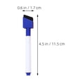 thumbnail image 2 of Toyvian Colorful Dry Erase Markers with Fine Tips, Versatile Erasable Pens for Whiteboards, Classroom, Office, and Home Use, 2 of 8