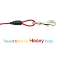 thumbnail image 5 of Petest 40ft Tie-Out Cable with Crimp Cover for Heavy Dogs Up to 125 Pounds, 5 of 7