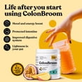 thumbnail image 3 of Limpiador de colon ColonBroom, cáscara de psyllium en polvo, 100 porciones, 3 of 9