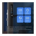 thumbnail image 6 of Waterproof Tuya Fingerprint Locks Round Handle Electronic Smart Sliding IC Card Code Lock For Aluminum Glass Push Pull Door ,More Secure, 6 of 7
