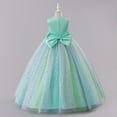 thumbnail image 5 of Girls Princess Dresses Formal Ball Gown Dress Floor Sleeveless Party Costume Birthday Wedding, 5 of 5