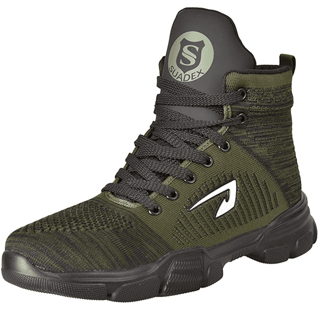 Mens Womens ESD Work Safety Shoes Steel Toe Boots Indestructible Hiking Sneakers 