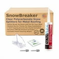 thumbnail image 2 of SnowBreaker Snow Guards 25 Pieces for Metal Roofs (Screw Mounted), 2 of 4