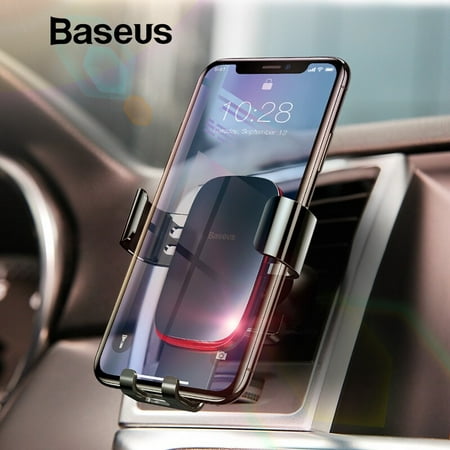 Baseus Car phone Holder Air outlet Mobile Phone GPS holder for Iphone HuaWei Xiaomi, Size of 4.0-6.0 Phone