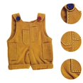 thumbnail image 6 of LeeQinersw Doll Clothes Romper Doll Outifits Soft for Little Girls Detachable Stylish Gifts Yellow, 6 of 9
