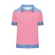 thumbnail image 5 of Tops de Manga Corta para las Mujeres Camiseta Suelta de Primavera Y Verano con Solapa Casual, 5 of 5