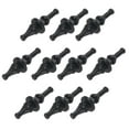 thumbnail image 1 of Uxcell 10PCS Tornillo de Goma Amortiguador para Ventilador, Tornillos de Refrigeración de Hardware de Computadora de Silicona para PC, Negro, 1 of 5