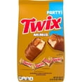 thumbnail image 3 of (3 pack) Twix Caramel Minis Size Chocolate Cookie Bar Candy Bag, 35.6 oz/95 count, 3 of 14