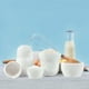thumbnail image 5 of Juego de 6 tazas medidoras originales Fred Matryoshka, color blanco, 5 of 6