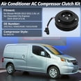 thumbnail image 2 of Kit de embrague del compresor de aire acondicionado para Nissan NV200 2013-2021 para Chevrolet City Express 2015-2018 Embrague del compresor de aire acondicionado para DKS17D No.19317012/92600JN30B, 2 of 8