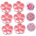 thumbnail image 4 of Elegante soporte para palillos de cerámica con forma de flor de cerezo, soporte para cuchara de cena, soporte para cuchillo y tenedor, soporte para palillos Sakura (juego de 6), 4 of 5