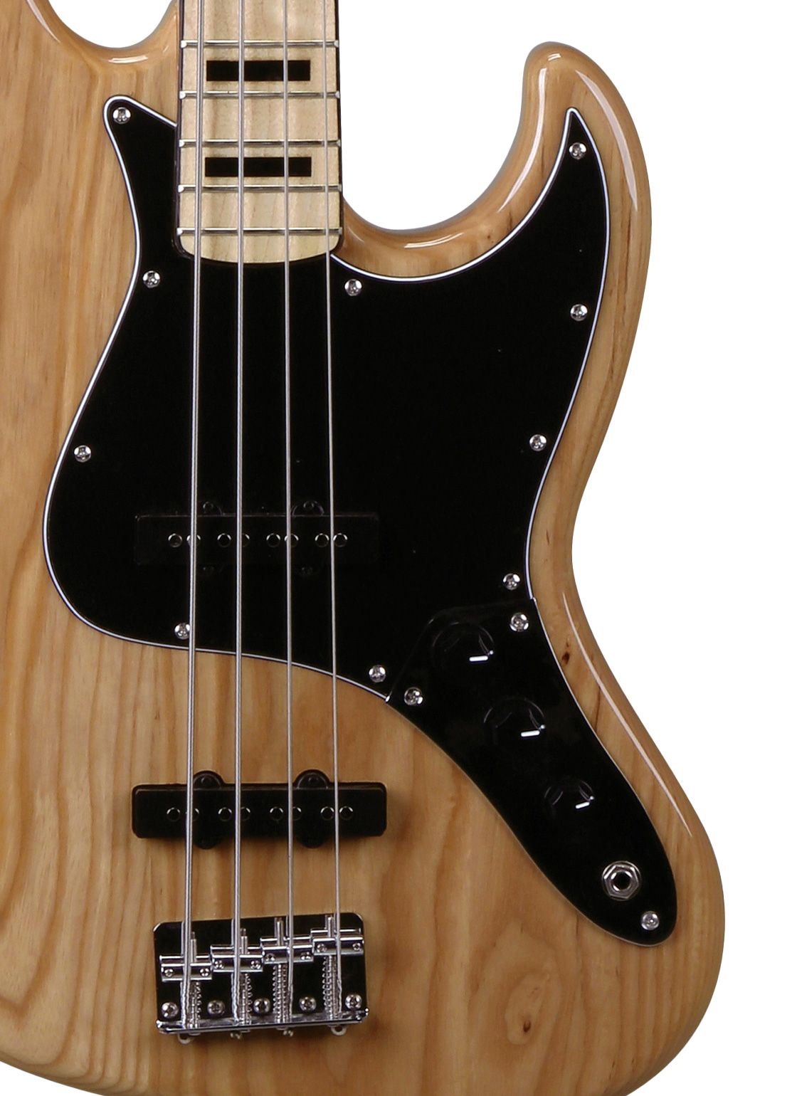 Tagima TJB 4 NT-LF/BK Electric Bass Guitar - Natural