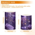 thumbnail image 3 of Set of 2 Flameless Candles Lights with Remote Control Flickering LED Candles Electric Candles for Home Decor Parties Purple Butterfly Pattern, 3 of 7
