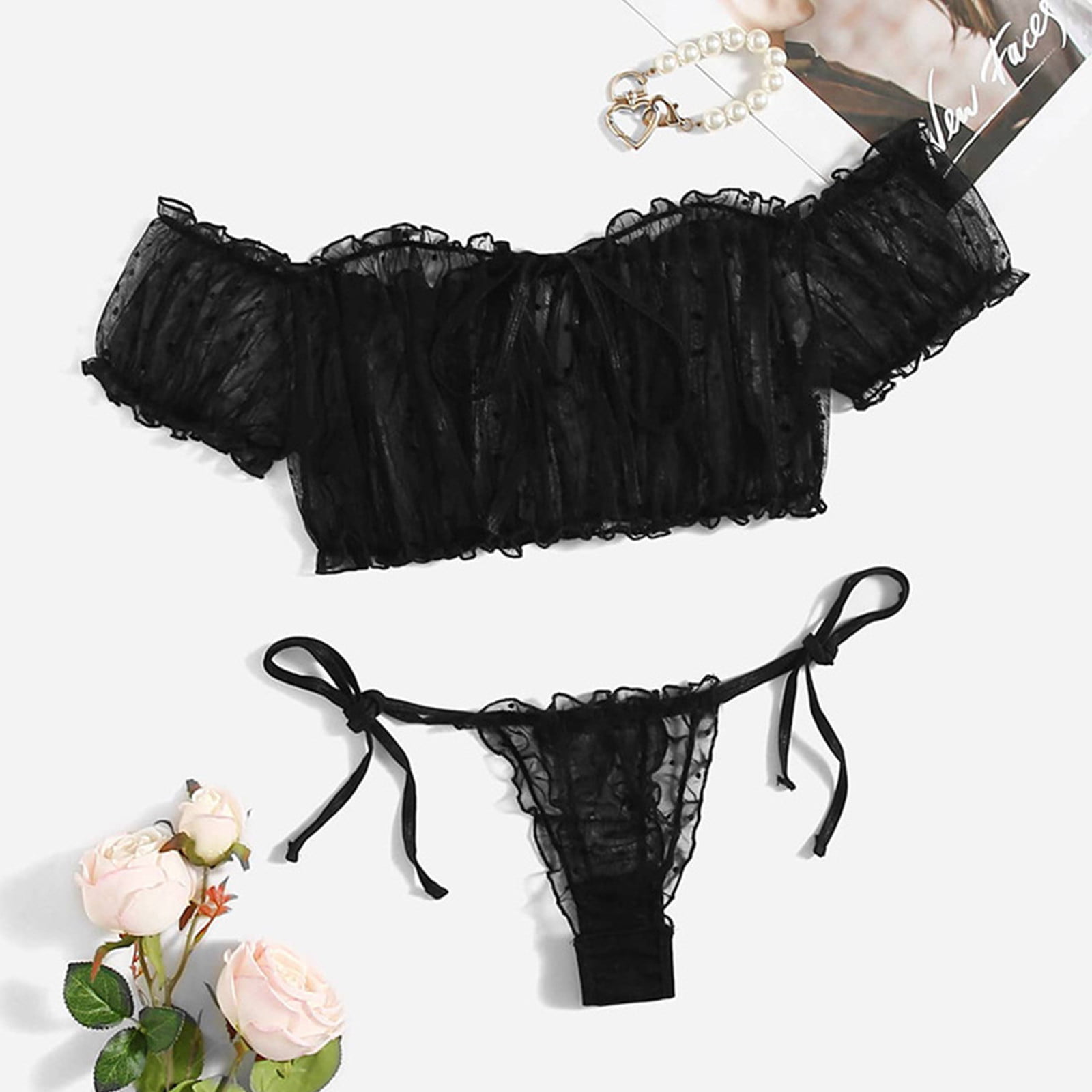 KSDFIUHAG Women's Erotic Bodysuits Full Cup Bras Plus Size Big Underwear  Wireless Adjustable Lace Womens Bra Lingerie-Beige_95D : :  Clothing, Shoes & Accessories
