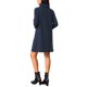 thumbnail image 3 of Vestido de punto para mujer INSPIRE CHIC con mangas 3/4, suelto, cuello de tortuga, suéter de pullover, vestido mini de otoño e invierno con bolsillos, talla S, azul oscuro, 3 of 6