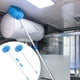 thumbnail image 1 of Plumero para ventilador de techo, plumero de microfibra con extensión ajustable de 47 pulgadas, para limpiar ventiladores de techo, muebles de techo alto, limpieza de plumeros, 1 of 8
