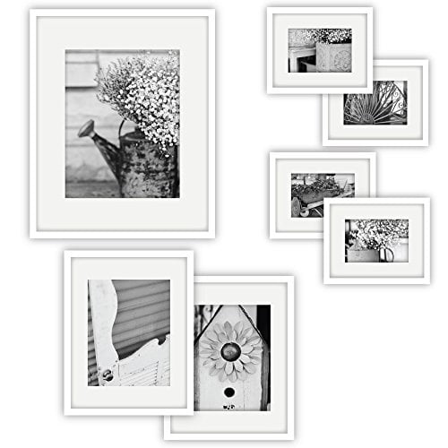 Gallery Perfect Photo Kit with Decorative Art Prints & Hanging Template Gallery 