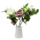 thumbnail image 3 of Flores artificiales de gardenia de látex para bodas, 4 colores, 3 of 6