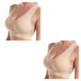 thumbnail image 2 of Sonducket Sujetador deportivo inalámbrico para mujer, Tops cortos acolchados sin costuras para entrenamiento físico, ropa interior hueca Type3 NO3, 2 of 6