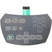Display Console Overlay Keypad 102909-001 Works with Octane Fitness xR6000 Elliptical