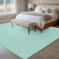 thumbnail image 4 of Large Area Rugs for Living Room Bedroom, Linen Mint Green 5'x8' Rug Washable Carpet Runner Indoor Outdoor, Modern Minimalist Pure Solid Color Non Slip Floor Mats Rug for Kitchen, Bathroom, 4 of 8