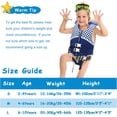 thumbnail image 4 of Kids Swim Vest for 20-70 Pounds, Easy On/Off Zipper, Swimming Toddler Floaties Jacket for 2-8 Years Old, 4 of 6