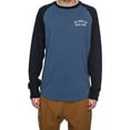 thumbnail image 3 of Clear Version Long Sleeve T-Shirt [Washed Indigo Heathe], 3 of 3