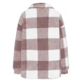 thumbnail image 4 of Augper Plaid Flannel Shirts for Women Casual Long Sleeve Button Down Shacket Jacket Fall Boyfriend Blouses Tops with Pockets, 4 of 8