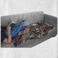 thumbnail image 6 of City Old Houses Soft Flannel Fleece Throw Blanket, Antique Traditional Houses in the Town of Colmar in France European Town, Cozy Plush for Indoor and Outdoor Use, 50" x 70", Multicolor, by Ambesonne, 6 of 6