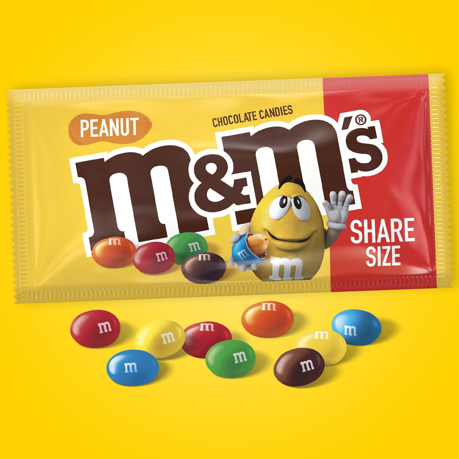 M&Ms Peanut 82g, Retro Sweets