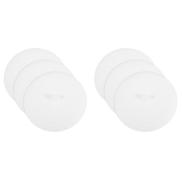 Tapón de agua con ventosa para bañera, fregadero de cocina, 6 unidades