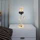 thumbnail image 3 of Rose Shape Metal Candle Holder Decorative Candlestick Candle Stand Centerpiece for Candlelight Dinner Wedding Table Home P 11x33cm Macarena Candelero de pilar, 3 of 8