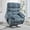 24.8" Seat Width-greyish Blue, variant on 26" Width Oversized Power Lift Recliner Chair for Big Man Recliner with Heat and Massage, Hidden Cup Holder, Recliner Lift Chairs for Elderly, 400lbs