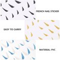 thumbnail image 3 of 8 Sheets Glitter French Nail Art Stickers U Shape Decals Manicure Nail Sticker, 3 of 8
