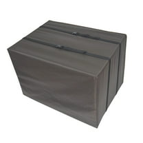 AJKSFHIU Winter Window Air Conditioner Cover for Outside Unit,Freeze Protection Cover for Outdoor Window Insulation Covers,Dust-Proof Waterproof Window Ac Unit Cover,Air Conditioner Cover Zipp Up