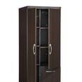 thumbnail image 3 of Mayline Aberdeen Personal Storage Tower in Mocha, 3 of 5
