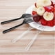 thumbnail image 4 of 100pcs Black Plastic Forks, 4 of 5