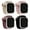 Black, Starlight, Nude Pink, Smoke Violet, variant on Xtreme Smart Watch Nylon Braided Elastic Band 4 Pack – Large Size, Breathable, Adjustable, 42/44/45/49 mm,  Black, Starlight, Nude Pink, Smoke Violet. Compatible with Apple Watch Band