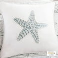 thumbnail image 2 of Harbor House Maya Bay Square Pillow, 16 by 16-Inch, White, 2 of 5