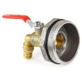 thumbnail image 2 of 2 Inch Drum Faucet Brass Barrel Faucet With Epdm Gasket For 55 Gallon Drum, 2 of 5