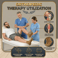 thumbnail image 6 of Comfello Diabetic Socks Crew for Men & Women – 6 Pairs of Non-Binding Moisture-Wicking Neuropathy Socks, 6 of 10