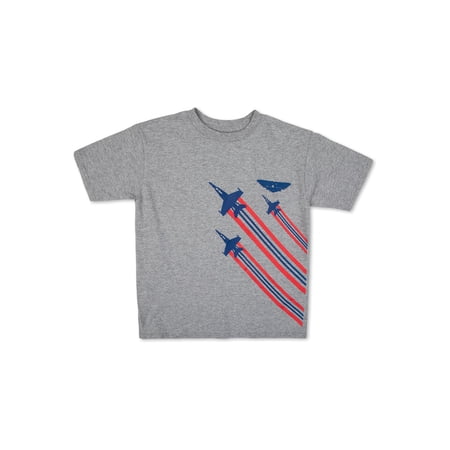 Top Gun Boys Airplane Short Sleeve Tee