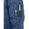 thumbnail image 5 of Hat and Beyond Men's MA-1 Premium Padded Bomber Flight Jacket Outerwear, 5 of 7
