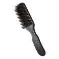 thumbnail image 1 of Peine de peluquería redonda suave Sunnimix Peine de masaje de peluquería negro, 1 of 8