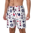 thumbnail image 2 of Daiia Sailing Marine Travel Mens Swim Trunks Swim Shorts Quick Dry Swim Shorts with Mesh Lining Pockets-XX-Large, 2 of 9