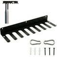 thumbnail image 1 of YAOMOBB Heavy Duty Bat Holder Metal Baseball Bat Holder Display Stand Easy to Install Rustproof Softball Storage Rack for Training and Competition, 1 of 6